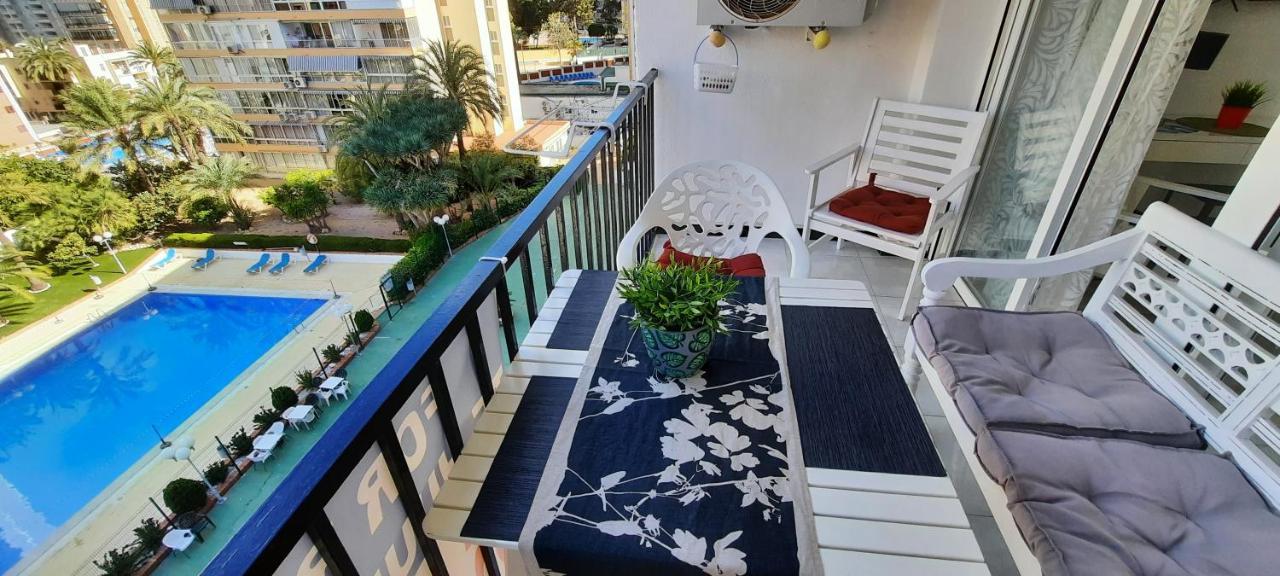 Happy Loix Apartamento Wifi Aa Benidorm Eksteriør billede