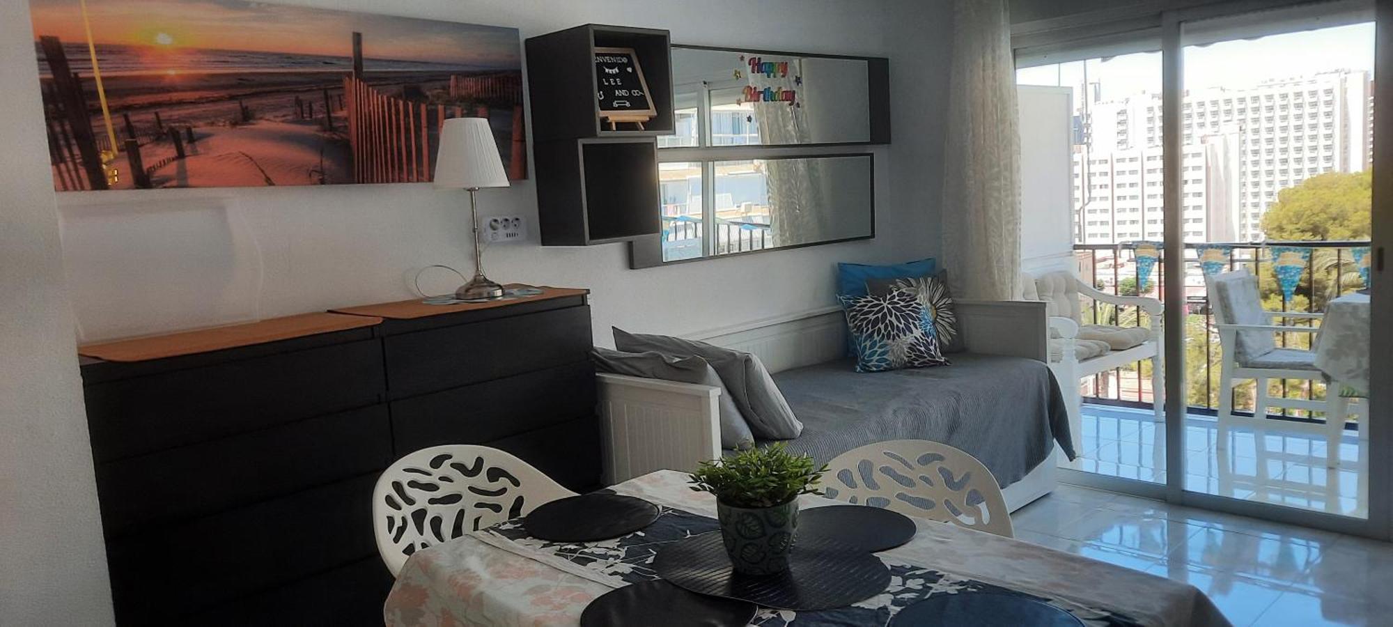 Happy Loix Apartamento Wifi Aa Benidorm Eksteriør billede